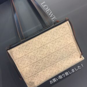 【質屋かんてい局松山久万ノ台店】でLOEWE(ロエベ)のトートバッグをお買取致しました！