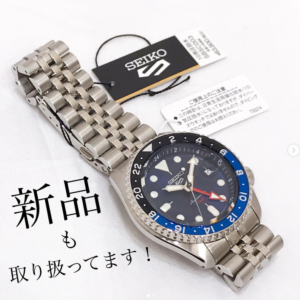 【質屋かんてい局松前R56号店】SEIKO(セイコー)から新品ウォッチ、5スポーツをお買取り致しました！