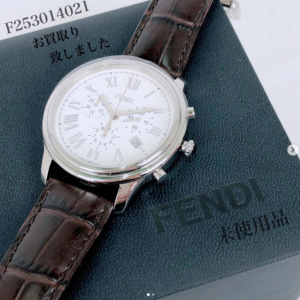 【質屋かんてい局松前R56号店】FENDI(フェンディ)からレザーベルトとシンプルな白文字盤がスタイリッシュなクラシコクロノをお買取り致しました！