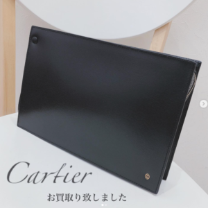 【質屋かんてい局松前R56号店】Cartier(カルティエ)のセカンドバッグをお買取り致しました！