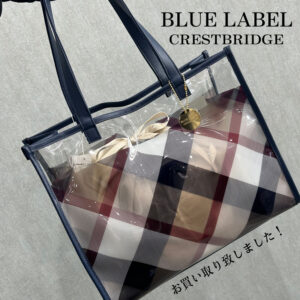 【質屋かんてい局朝生田店】でBLUE LABEL(ブルーレーベル)のバッグをお買取致しました！