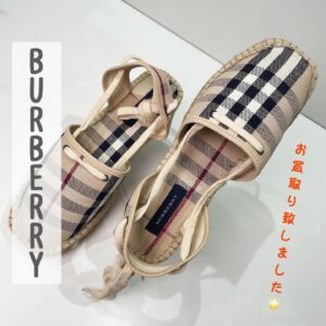 【質屋かんてい局松山久万ノ台店】でBURBERRY(バーバリー)をお買取り致しました！