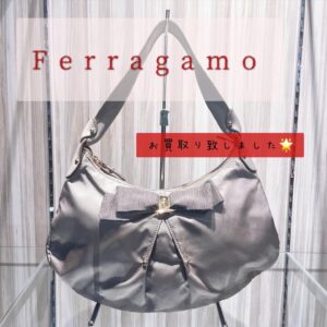 【質屋かんてい局松山久万ノ台店】Ferragamo(フェラガモ)をお買取り致しました！