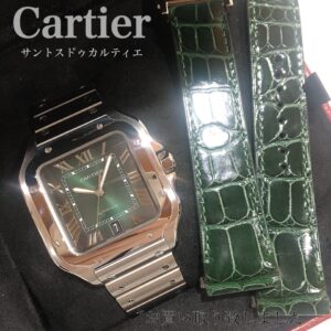 【質屋かんてい局松山久万ノ台店】Cartierのサントスお買取り致しました☆